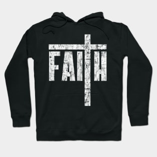 Vintage Christian Faith Cross Jesus Christ Religious Hoodie